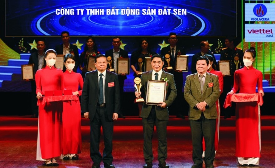 Công ty Bất động sản Đất Sen được vinh danh