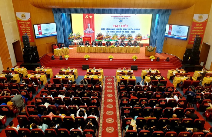 Đại hội Hiệp hội Doanh nghiệp tỉnh Tuyên Quang lần thứ II, nhiệm kỳ 2022 - 2027.