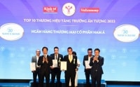 Nam A Bank: TOP 10 thương hiệu tăng trưởng ấn tượng 2022