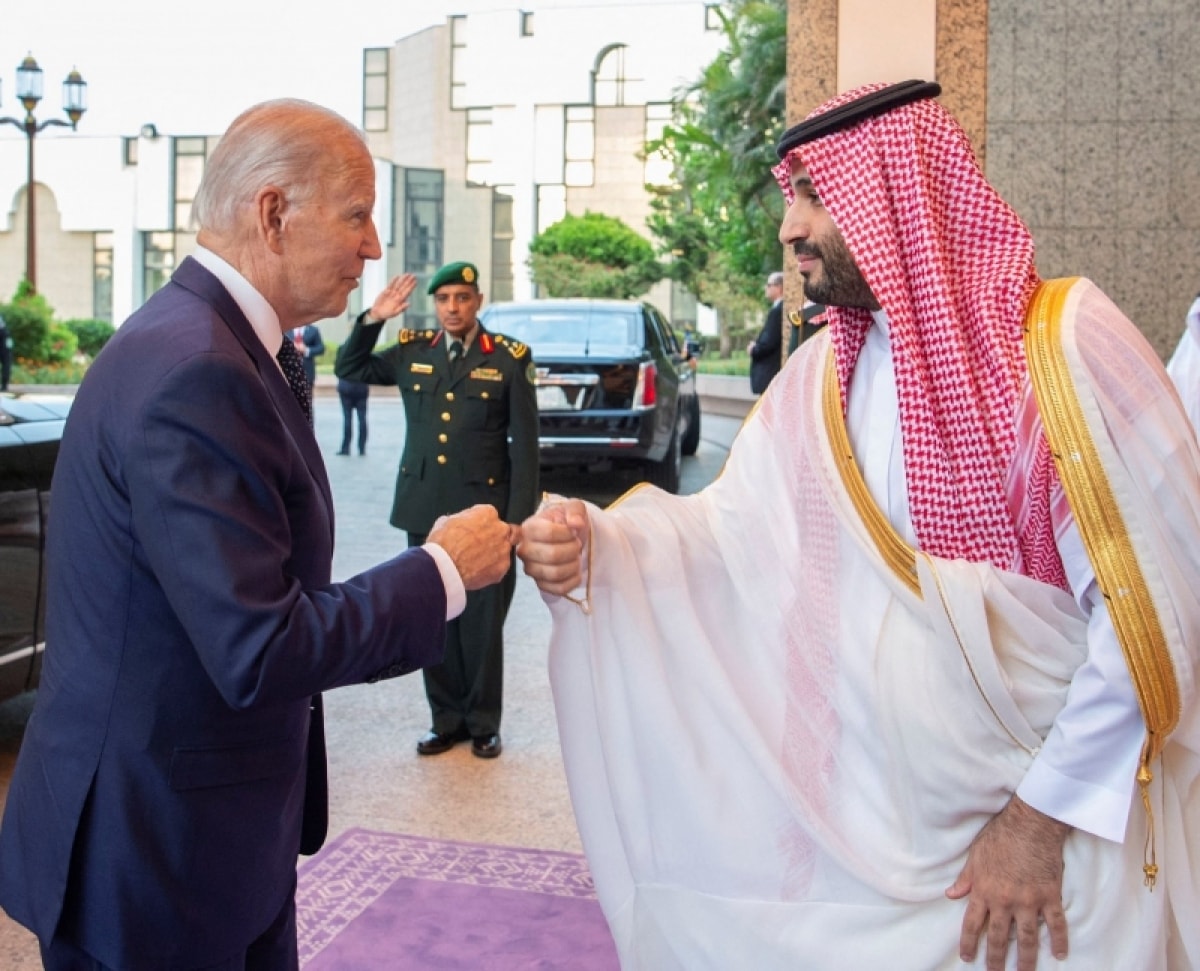 Tổng thống Biden và thái tử Saudi Arabia