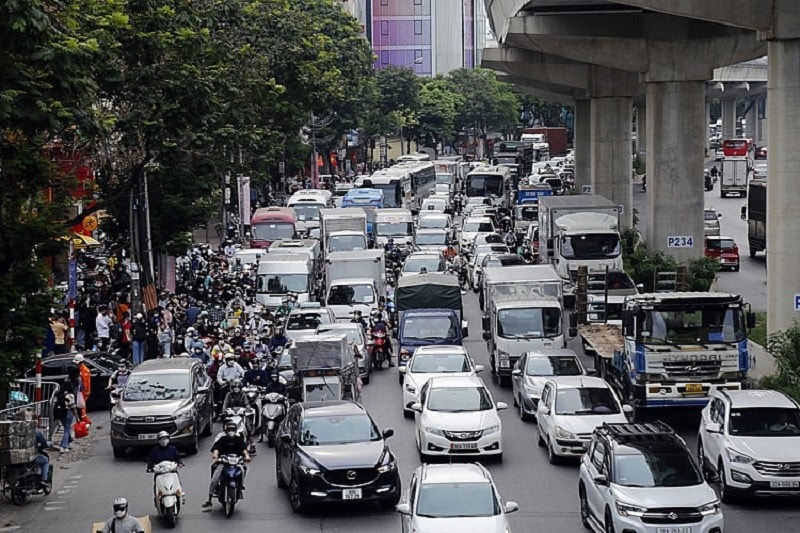 Đề án thu phí phương tiện vào nội đô Hà Nội tiếp tục nhận được sự quan tâm đặc biệt của dư luận - Ảnh minh họa: TBTC