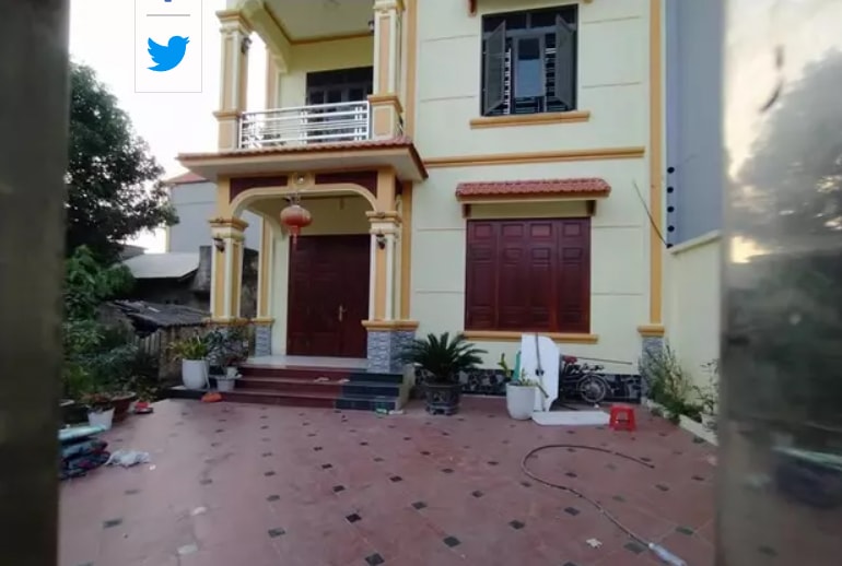 Căn nhà nơi xảy ra sự việc