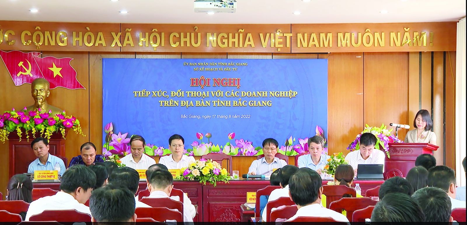  Sở Kế hoạch và Đầu tư Tiếp xúc, đối thoại với các doanh nghiệp trên địa bàn