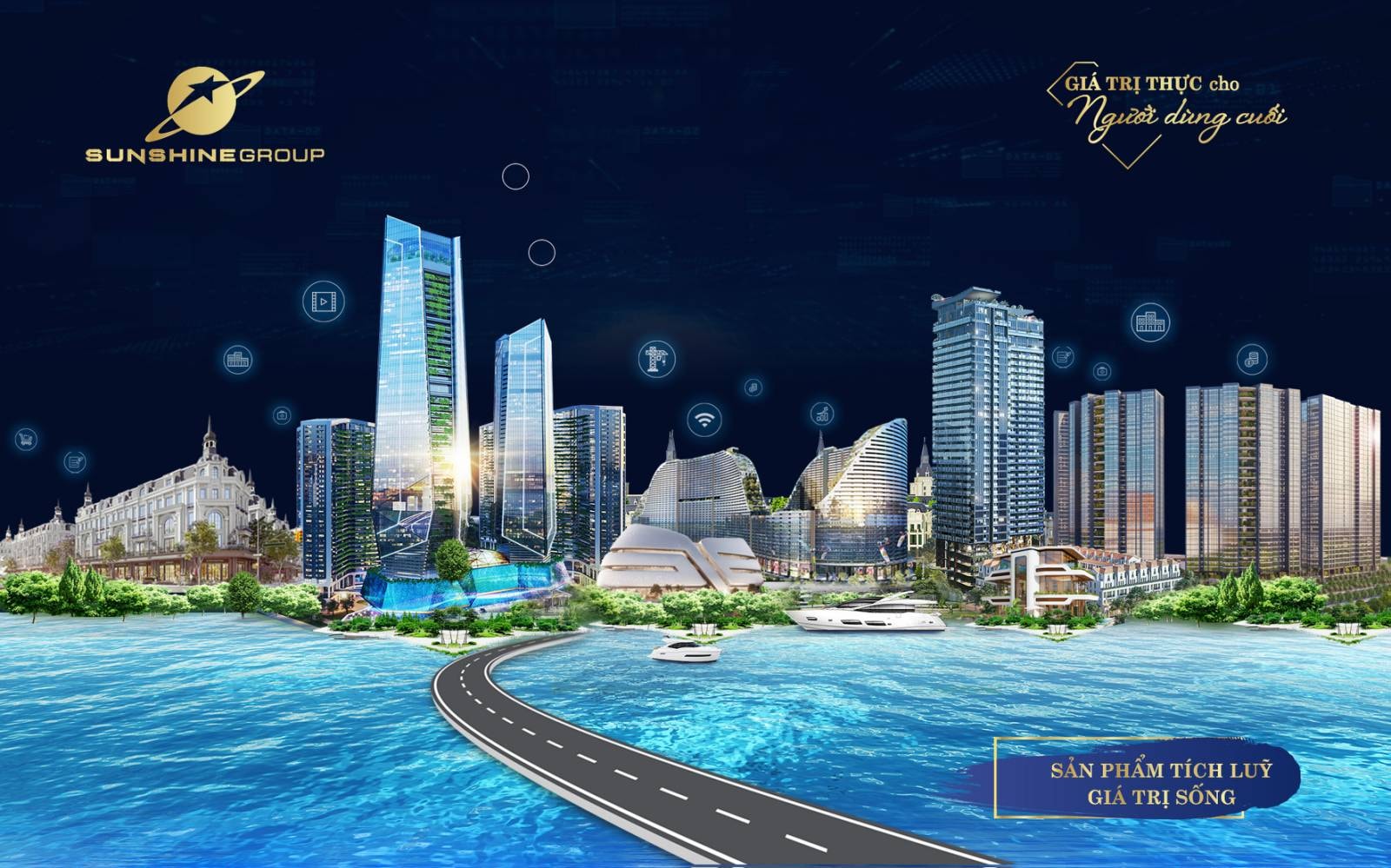 Các dự án mang thương hiệu Sunshine đều có đặc điểm chung là sự kết hợp hài hoà giữa yếu tố Xanh và Thông minh, mang lại giá trị sống đẳng cấp cho người sử dụng.