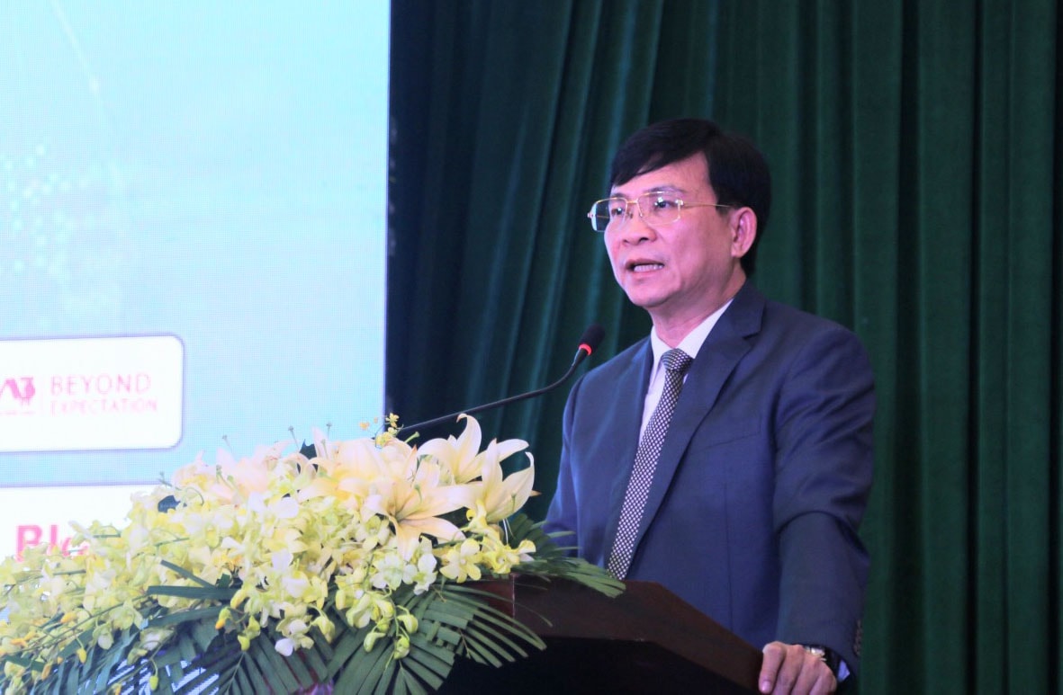 Hồ Văn Mười, Phó Bí thư Tỉnh ủy, Chủ tịch UBND tỉnh phát biểu tại Ngày chuyển đổi số tỉnh Đắk Nông