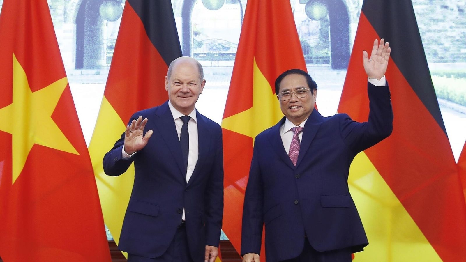 Thủ tướng Đức Olaf Scholz đã có buổi gặp gỡ Thủ tướng Việt Nam Phạm Minh Chính trong chuyến thăm Hà Nội vừa qua.