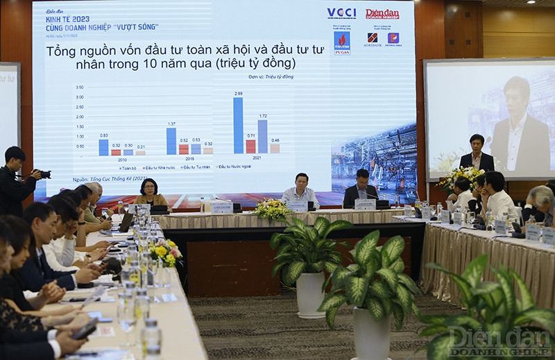 ông Lê Duy Bình, Giám đốc điều hành Economica Vietnam cho biết, nhìn lại tổng nguồn vốn đầu tư toàn xã hội đã có sự thay đổi lớn trong 10 năm qua.