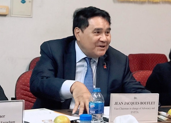 Ông Jean Jacquet Bouflet - Phó Chủ tịch Hiệp hội doanh nghiệp Châu Âu EuroCham tại Việt Nam