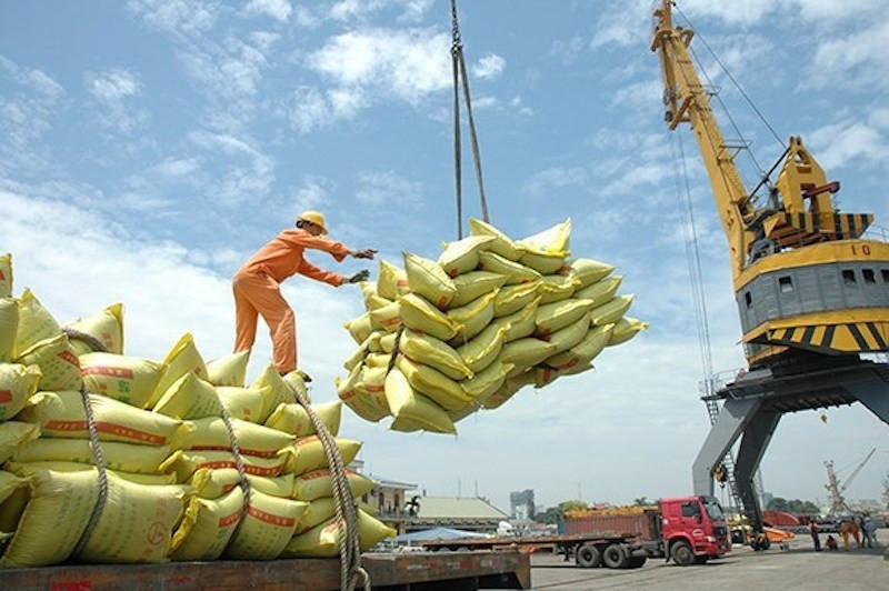 Xuất khẩu gạo được xem là ngành có thể tận dụng lợi thế trong bối cảnh khủng hoảng lương thực toàn cầu.