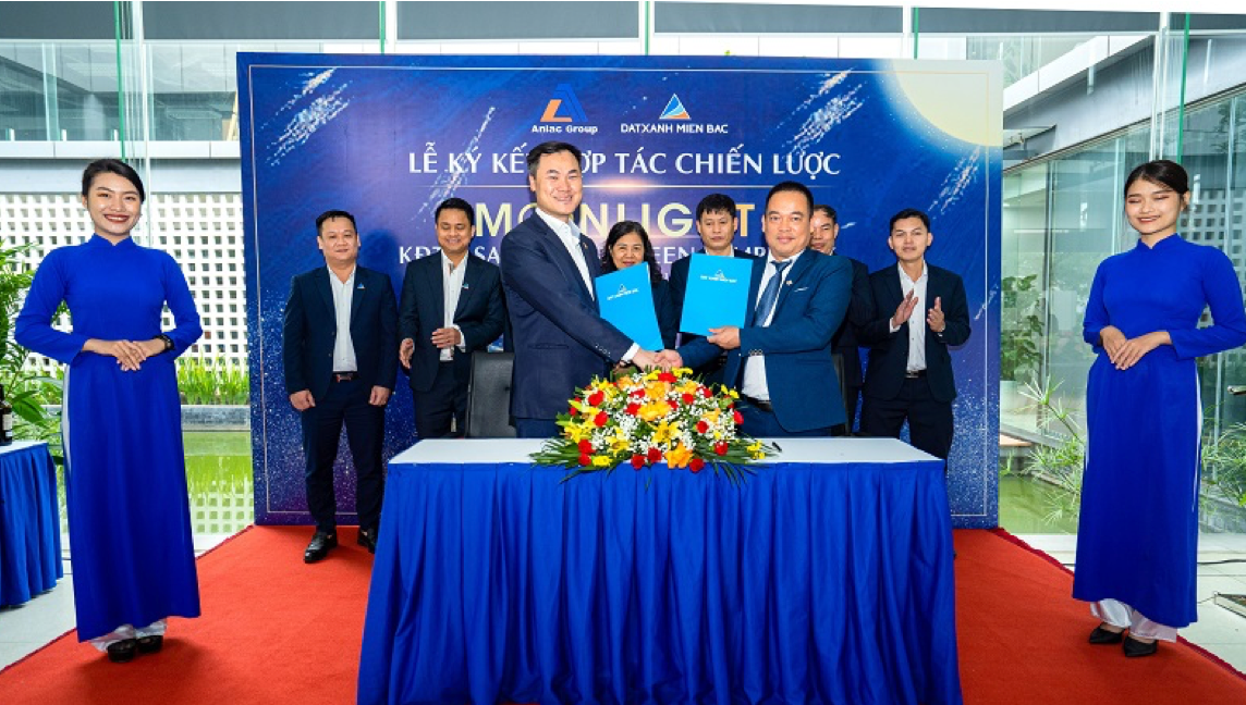 Lễ ký kết giữa ĐXMB và chủ đầu tư An Lạc Group