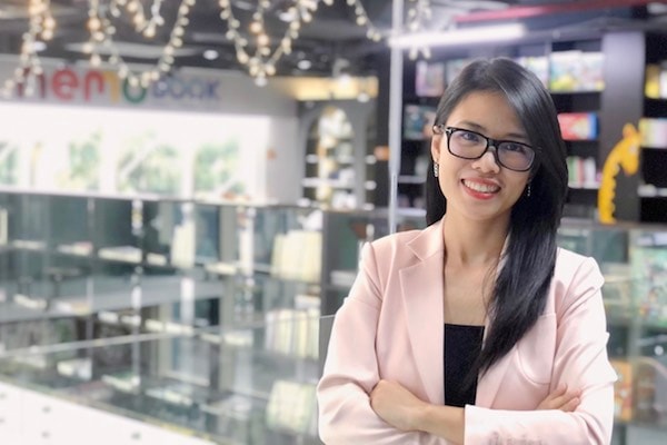 Chị Nguyễn Hà Phương - CEO Nhà sách Nemo Book