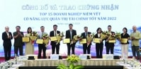 Vinh danh Top 15 doanh nghiệp niêm yết có Năng lực Quản trị Tài chính tốt năm 2022