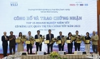 Vinh danh doanh nghiệp niêm yết có năng lực quản trị tài chính tốt năm 2022