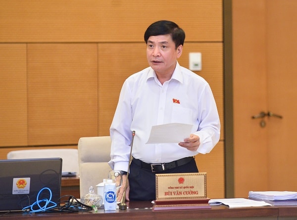 Tổng Thư ký Quốc hội, Chủ nhiệm Văn phòng Quốc hội Bùi Văn Cường. Ảnh: QH