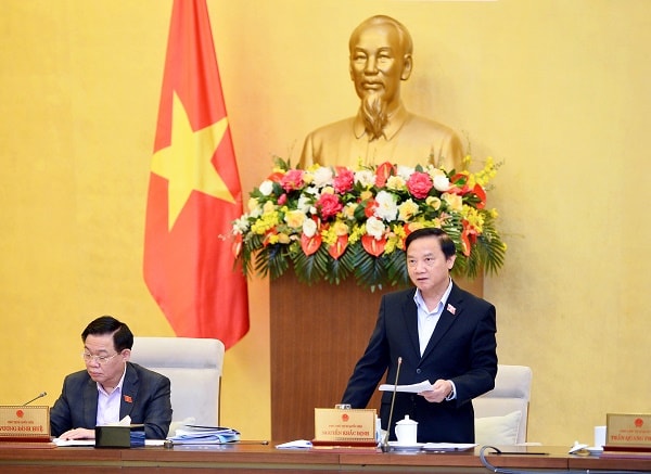 Phó Chủ tịch Quốc hội Nguyễn Khắc Định. Ảnh: QH