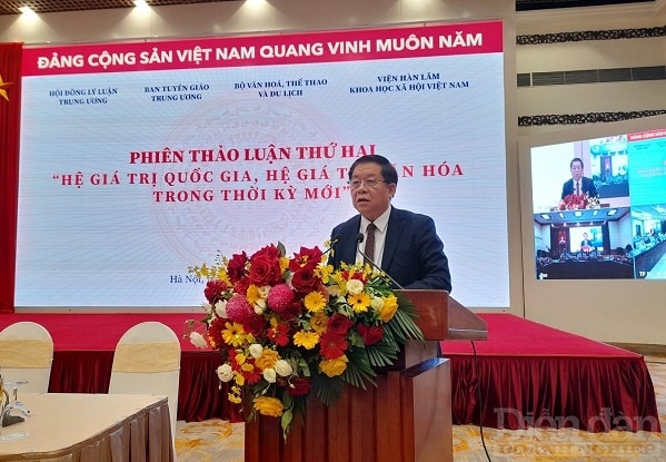 Bí thư Trung ương Đảng, Trưởng Ban Tuyên giáo Trung ương Nguyễn Trọng Nghĩa. Ảnh: Nguyễn Việt