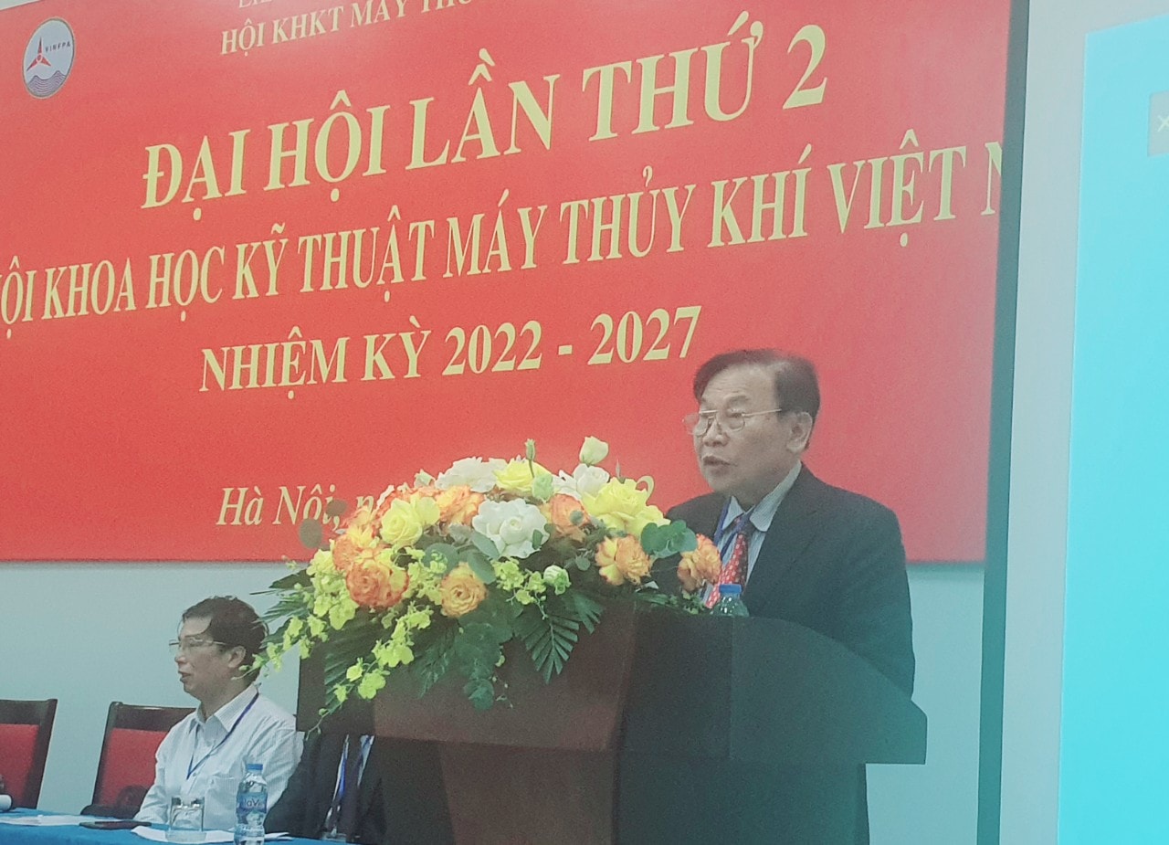 PGS.TS. Đặng Xuân Thi, nguyên Chủ tịch Hội KHKT Máy Thủy khí Việt Nam nhiệm kỳ 1.