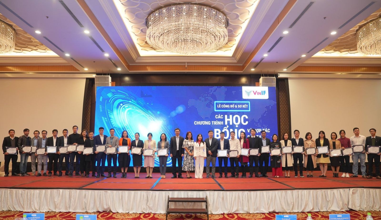 Các nhà khoa học trẻ được nhận học bổng sau tiến sĩ của Quỹ VINIF năm 2022