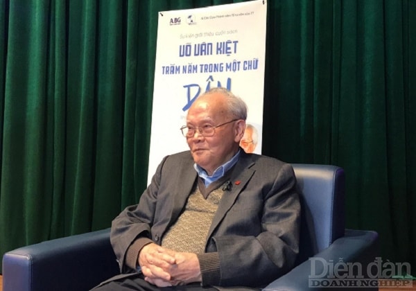 Ông Vũ Quốc Tuấn, trợ lý của Nguyên Thủ tướng Võ Văn Kiệt từ năm 1985 đến năm 1994. Ảnh: Nguyễn Việt