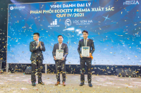 Hải Phát Land lần thứ 2 được vinh danh đại lý bán hàng xuất sắc Ecocity Premia