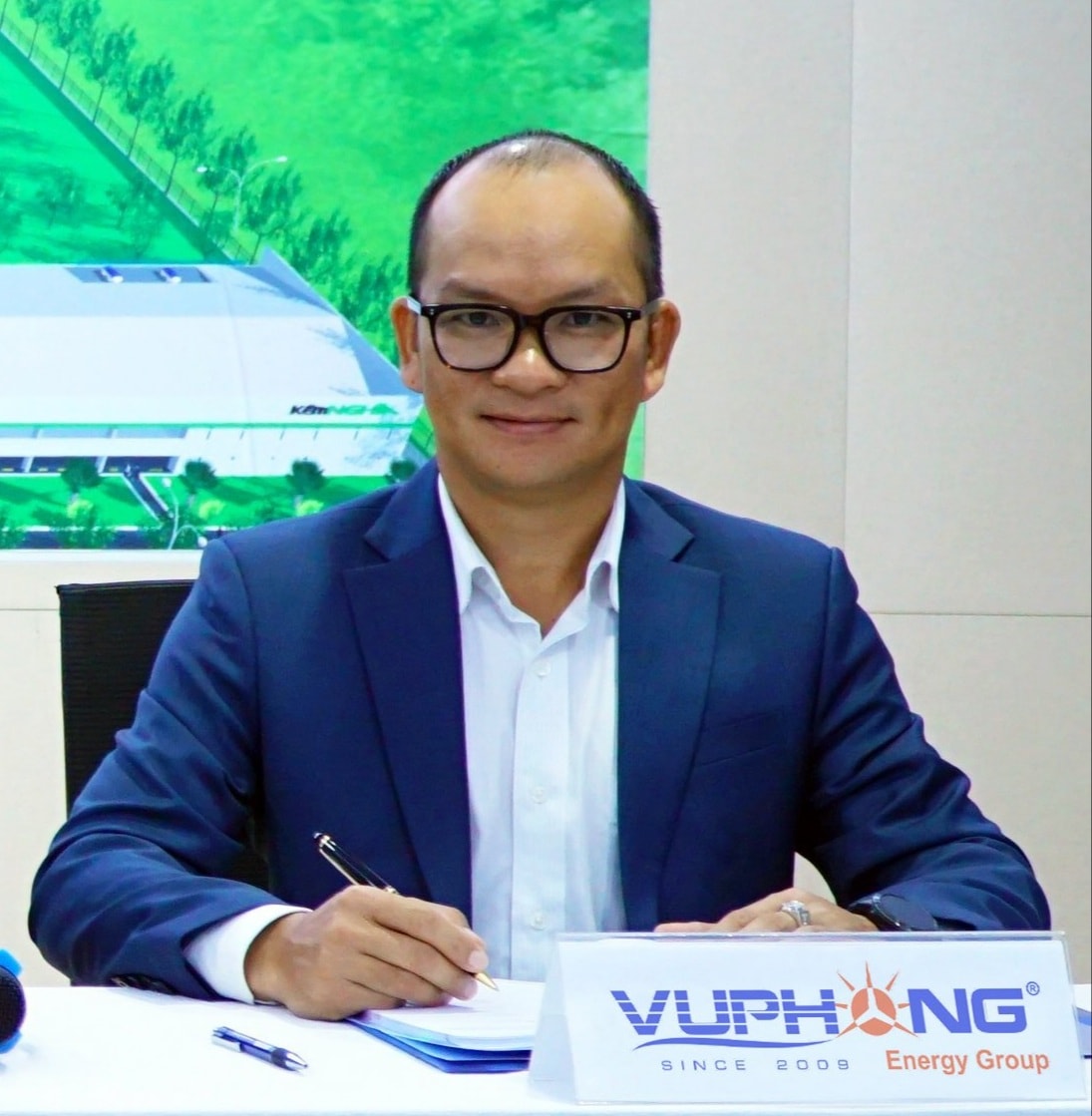 Ông Nguyễn Quang Trí - Tổng Giám đốc Vũ Phong Energy Group