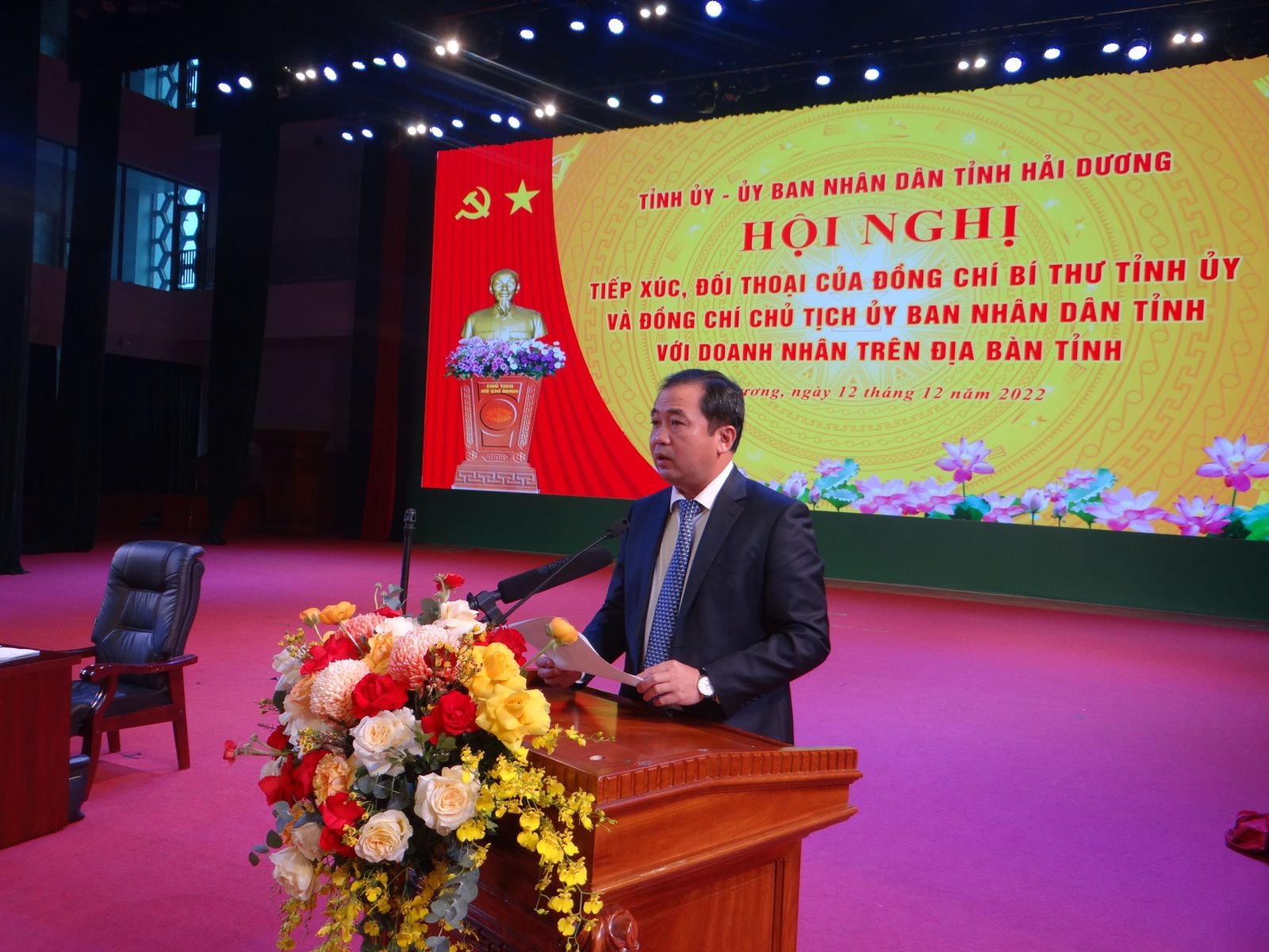 Bí thư Tỉnh ủy Trần Đức Thắng tin tưởng vượt lên những khó khăn, thách thức, Hải Dương sẽ không ngừng cải thiện môi trường đầu tư kinh doanh