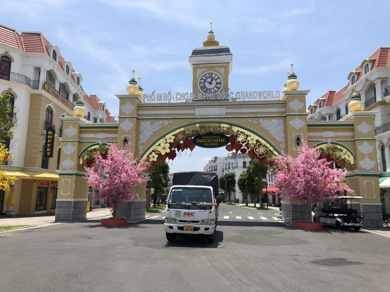 Công trình chuyển dọn tại Phú Quốc, Kiên Giang
