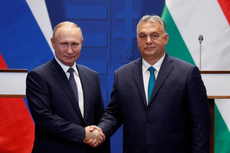 Ông Putin và ông Orban có mối quan hệ thân thiết