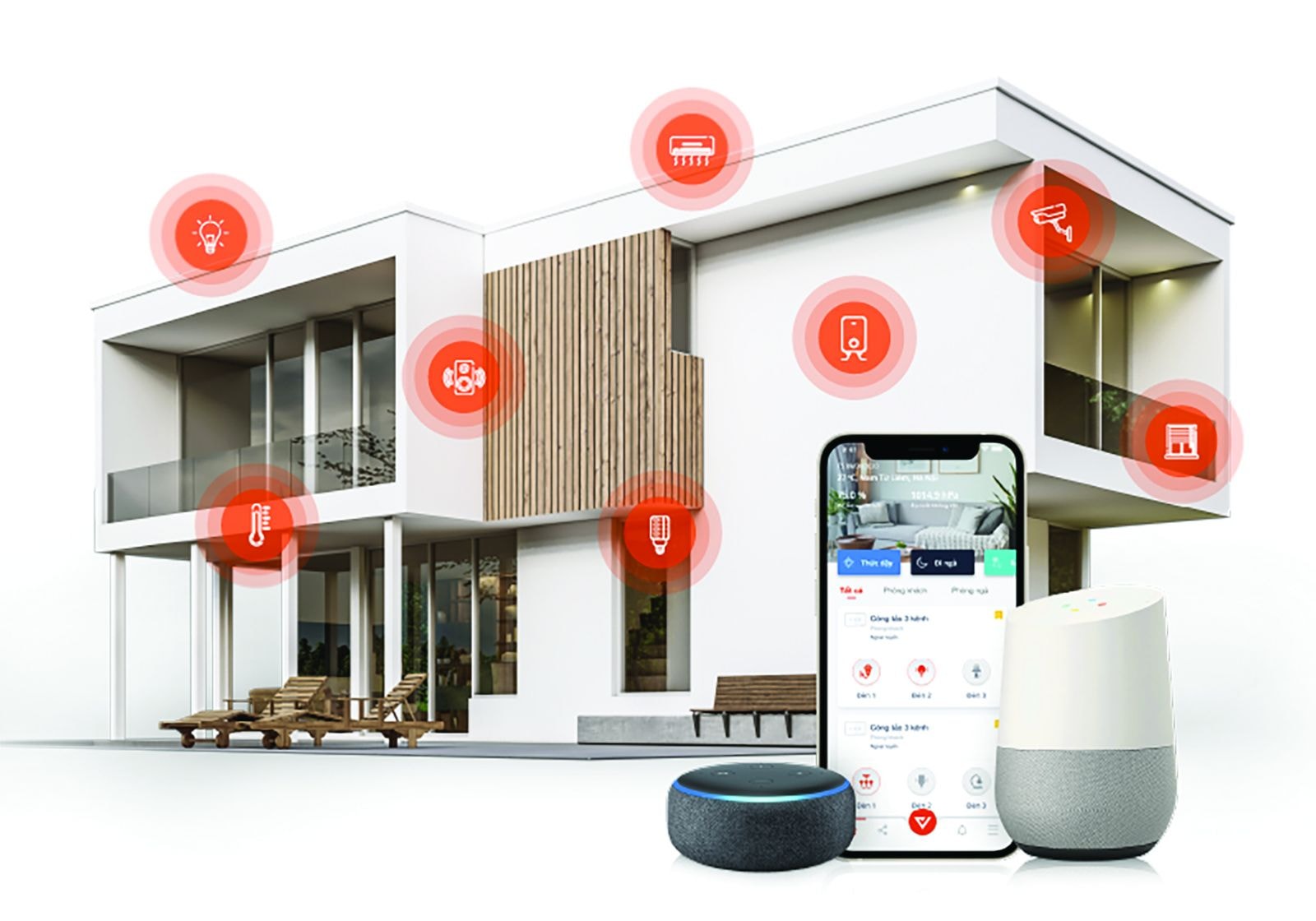  Nền tảng nhà thông minh Vconnex – Vhomenex Smarthome Platform là nền tảng mở, có khả năng kết nối mọi vật trên mọi hạ tầng công nghệ