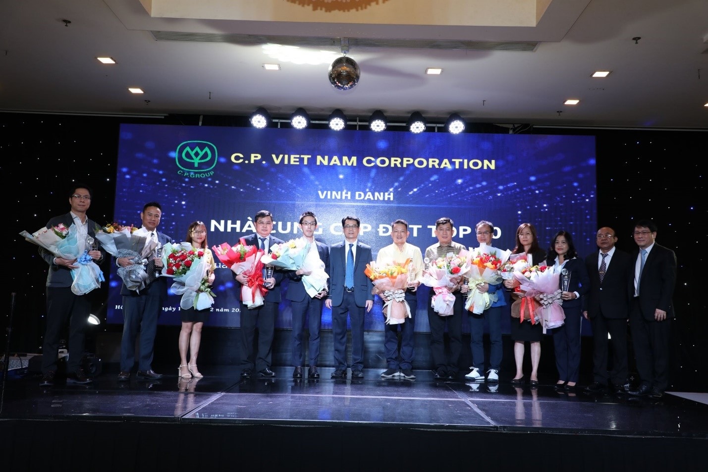 C.P. Việt Nam vinh danh 10 nhà cung cấp tiêu biểu trong hội nghị