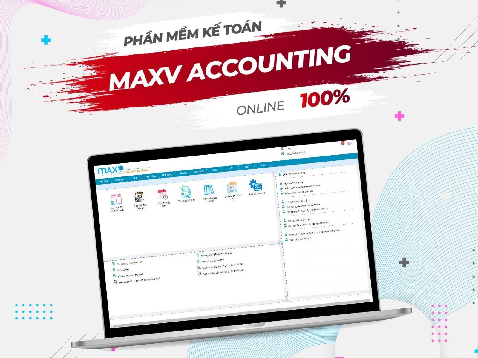 Phần mềm kế toán Maxv Accounting