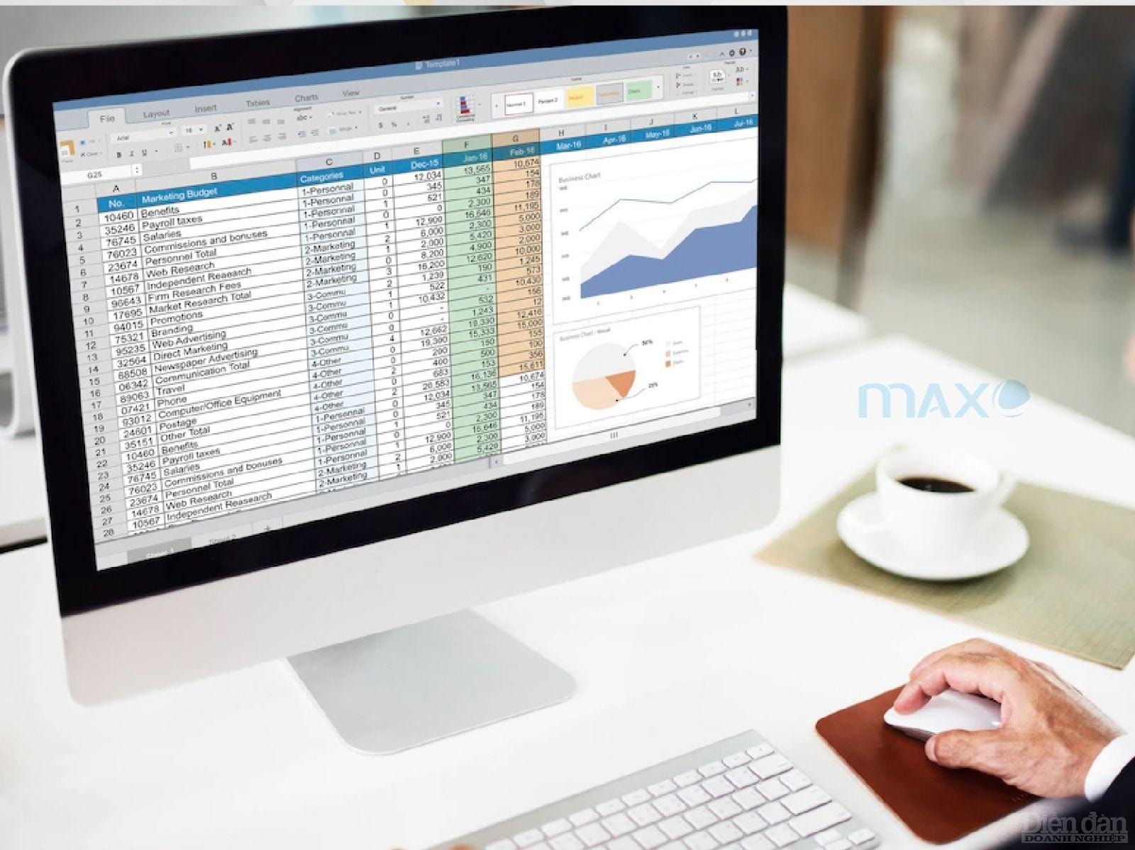 Cùng với ứng dụng nền tảng số 4.0, Maxv đang là giải pháp kế toán hoàn hảo cho doanh nghiệp vừa và nhỏ (Ảnh minh họa)