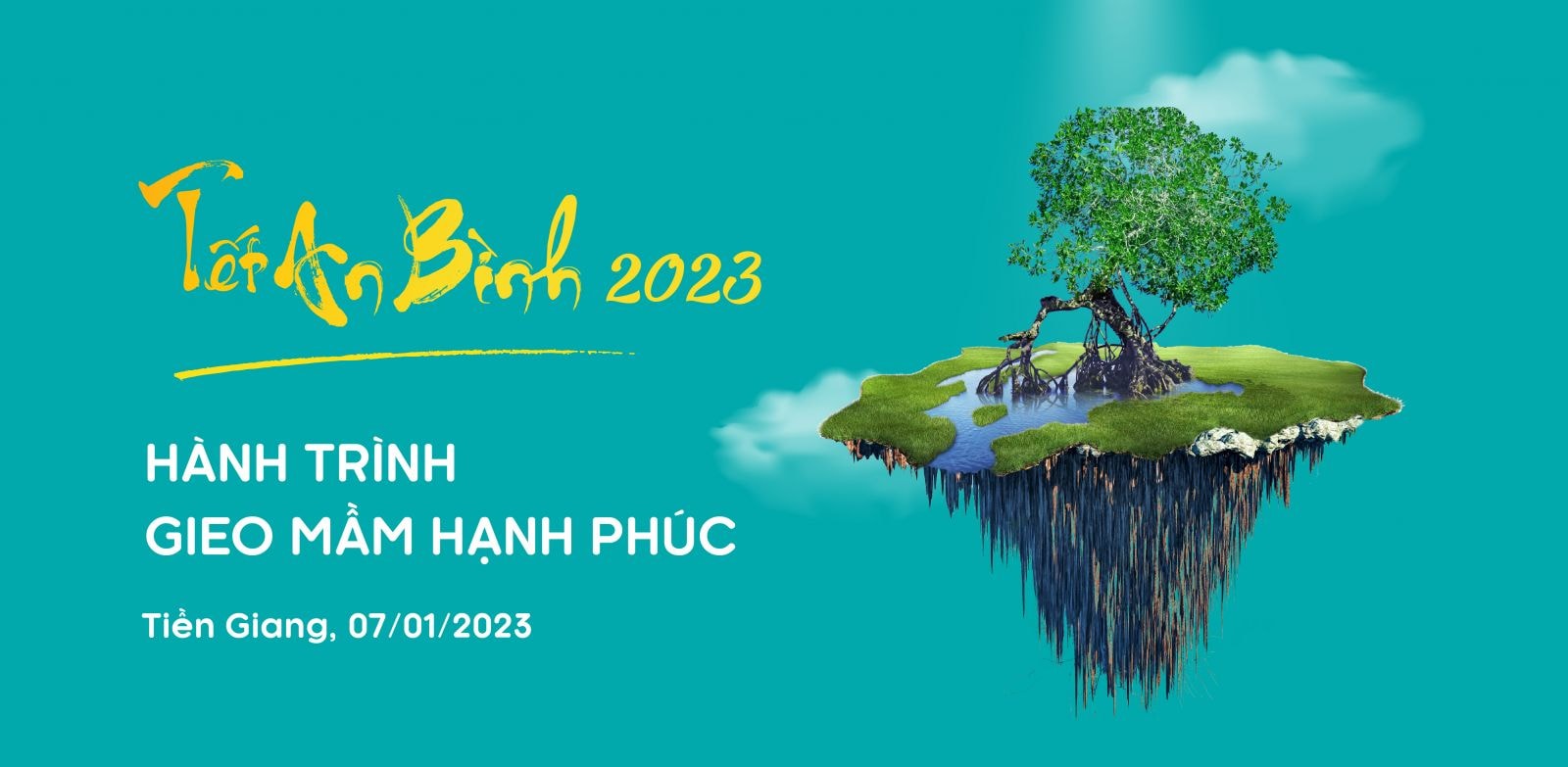 Tết An Bình 2023 sẽ thực hiện trồng 10.000 cây đước và cây phi lao tại xã Phú Tân, huyện Tân Phú Đông, tỉnh Tiền Giang