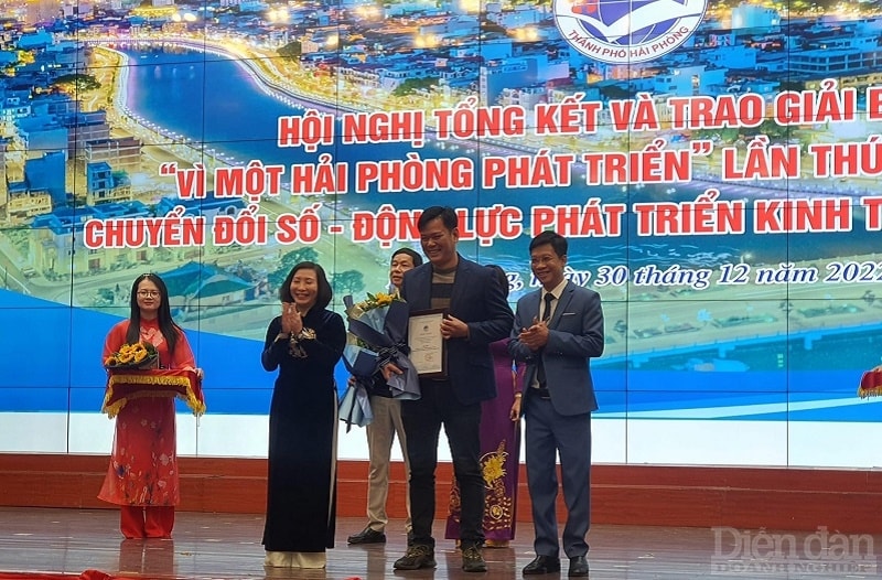 Hải Phòng trao giải Báo chí “Vì một Hải Phòng phát triển” lần thứ IV