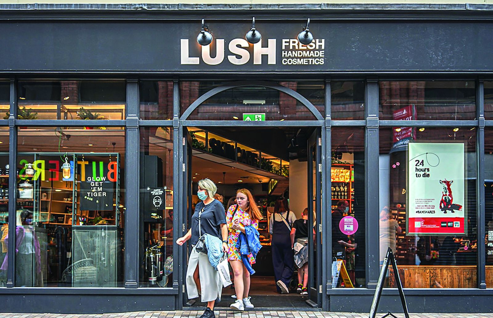 p/Lush biến những cửa hàng bán lẻ tại châu Âu thành địa chỉ tin cậy mà khách nghĩ đến đầu tiên.