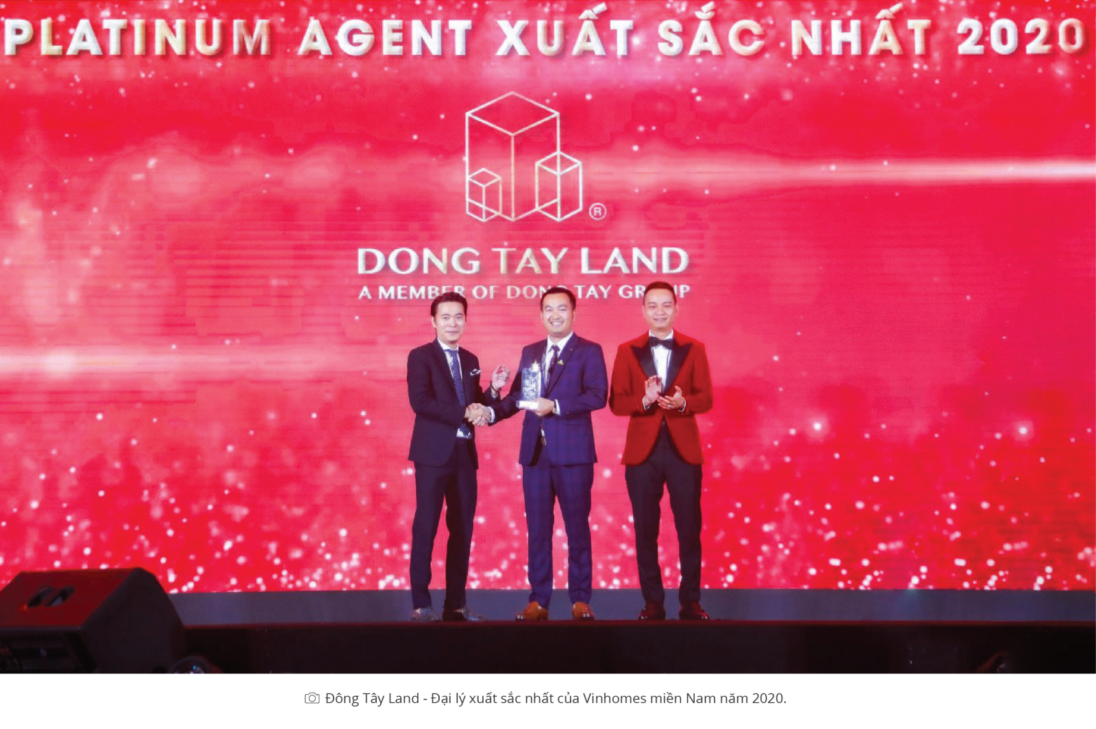 Đông Tây Land - Đại lý xuất sắc nhất của Vinhomes miền Nam năm 2020.