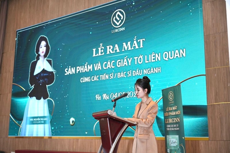 Bà Nguyễn Thị Lành - CEO thương hiệu Lurcinn chia sẻ bí quyết làm đẹp từ mỹ phẩm Lurcinn