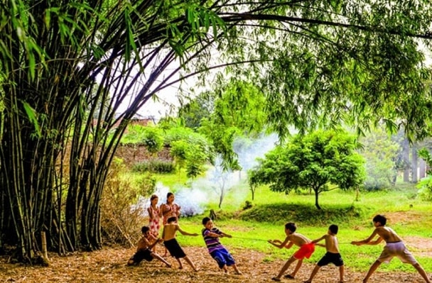 Cây tre trong văn hóa Việt. Ảnh: Internet