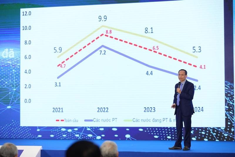 Ông Cấn Văn Lực, thành viên Hội đồng Tư vấn chính sách tài chính tiền tệ Quốc gia, Kinh tế trưởng Ngân hàng BIDV.