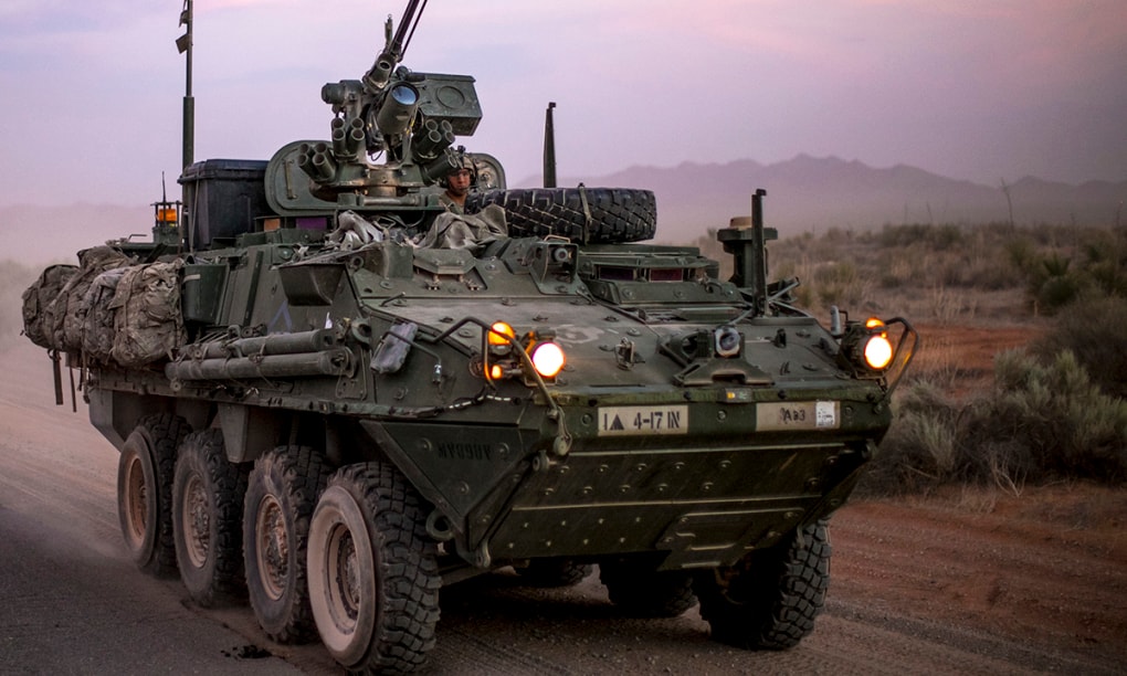 Thiết giáp Stryker của lục quân Mỹ. Nguồn: US Army