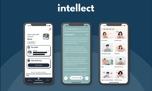 Intellect là nền tảng chăm sóc sức khỏe tinh thần lớn nhất châu Á