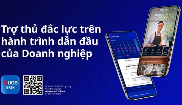 Ứng dụng UOB SMEs giúp khách hàng xem dòng tiền với bảng điều khiển có thể tương tác, đồng thời nhận được các thông tin hữu ích và các sự kiện phù hợp với lĩnh vực của họ