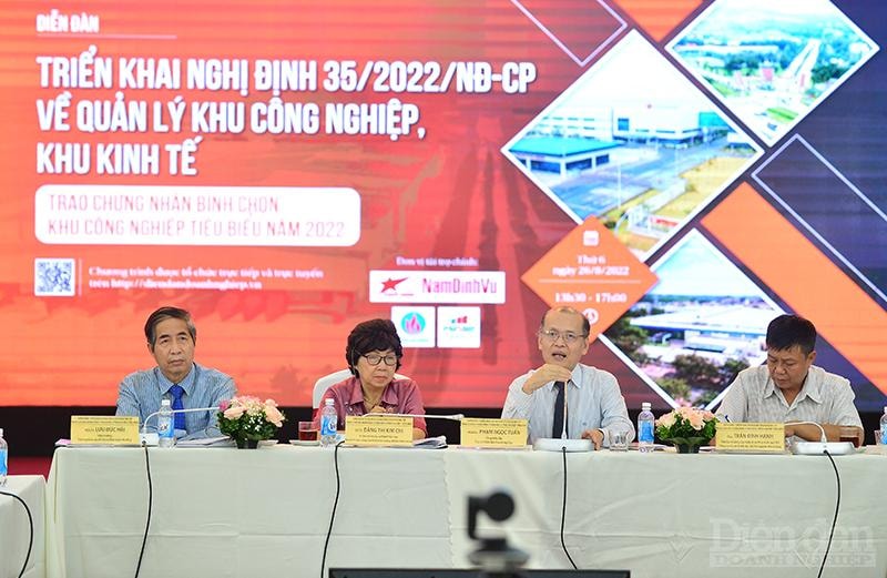 Diễn đàn Triển khai Nghị định 35/2022/NĐ-CP về Quản lý KCN, KKT