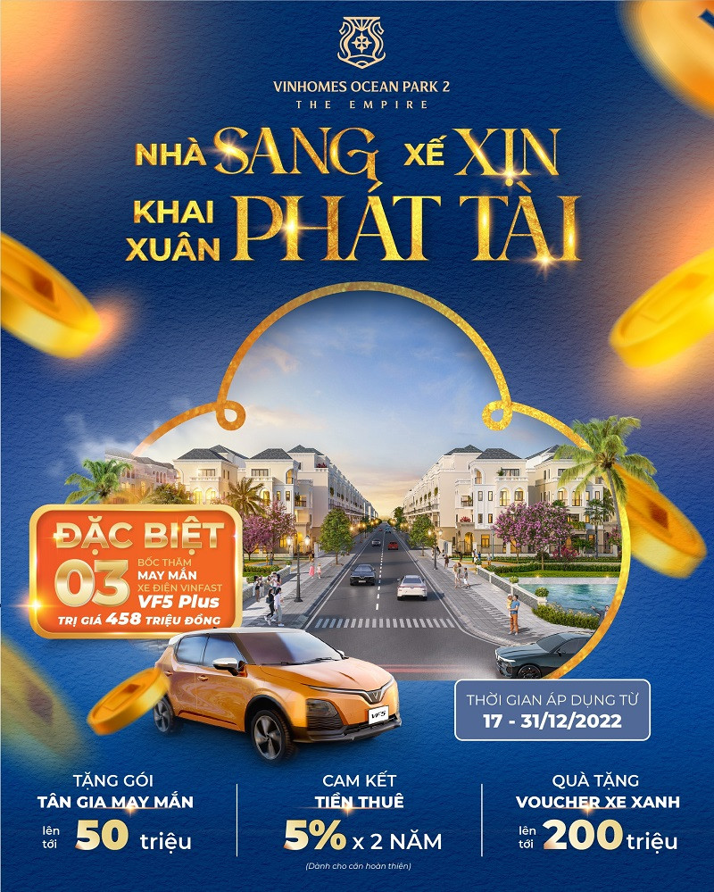 Cơ hội “ở nhà Vinhomes – đi xe VinFast” đang nằm trong tầm tay khách hàng