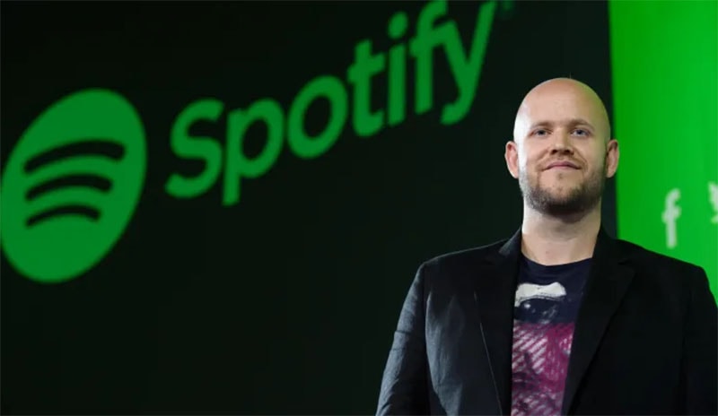 Daniel Ek, đồng sáng lập kiêm giám đốc điều hànhcủa Spotify AB