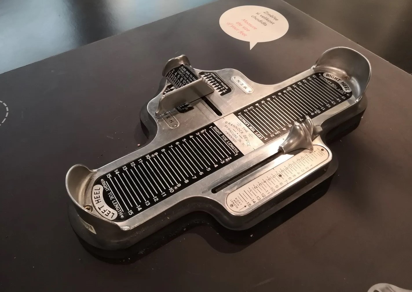 Đến ngày nay, công ty Brannock Device cho biết họ đã bán được hơn 1 triệu sản phẩm Brannock Device