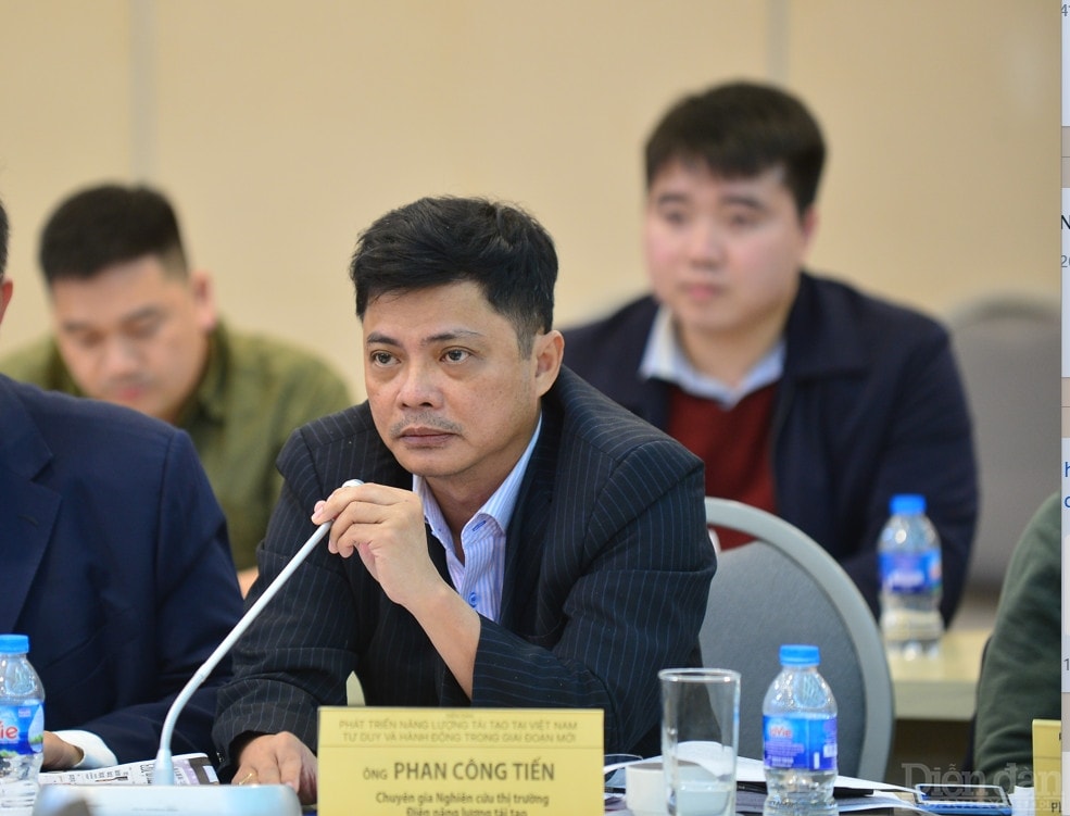 Ông Phan Công Tiến – Chuyên gia năng lượng và thị trường điện