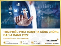 BAC A BANK điều chỉnh thông tin chào bán trái phiếu ra công chúng đợt 2