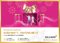 “Xuân như ý - Thưởng mê ly” cùng BAC A BANK