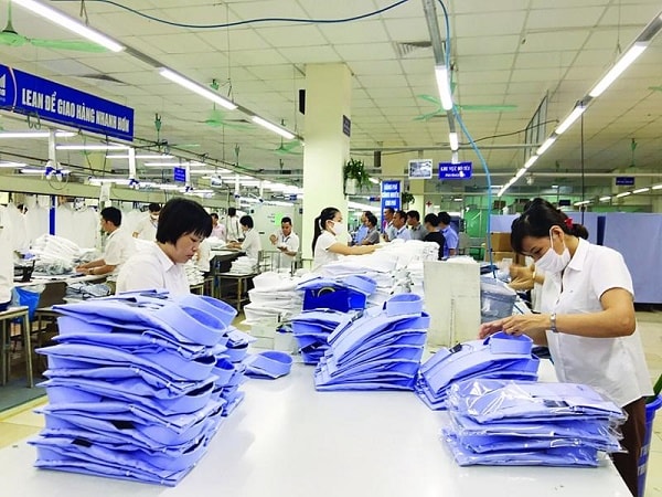doanh nghiệp lớn như Tập đoàn Dệt May Việt Nam (Vinatex) cũng đặt mục tiêu doanh thu đi ngang, kéo giảm lợi nhuận. Ảnh minh hoạ: Vũ Khuê